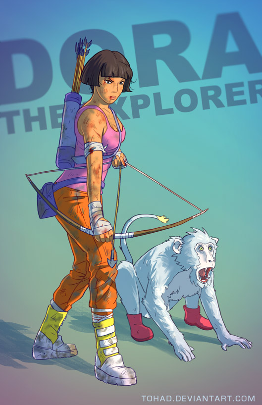  Dora the explorer Grown up Version