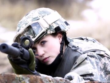 female armed force