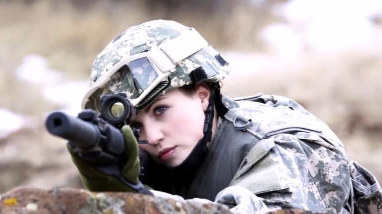 female armed force